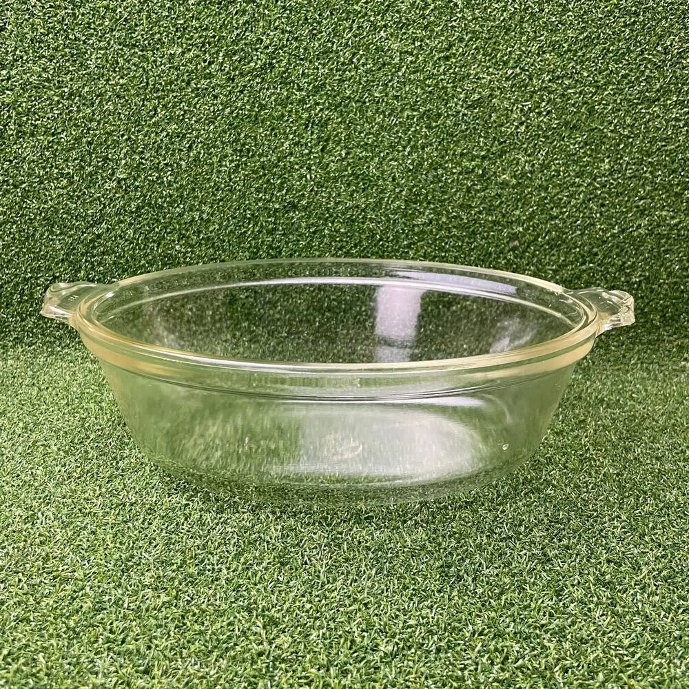 Vintage Pyrex Clear Glass Baking Dish Casserole #633